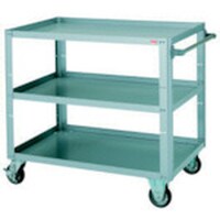 大阪製罐 OS アールワゴン 間口1000mm 奥行650mm 高さ919mm 3段 RW1693 1台