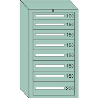 大阪製罐 OS 中量キャビネット(6型) 間口693×奥行557×高さ1081mm最大積載量1200kg 61219 1台