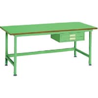 大阪製罐 OS 中量作業台 ロンリウム天板 間口1800×奥行750×高さ750mm 引出し付き NBL1875 1台