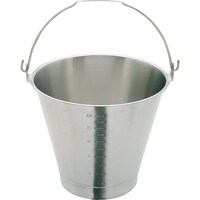 スギコ SUGICO ステンレスバケツ目盛付 12L 188