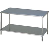 マルゼン Maruzen 調理台スノコ板付1800×750×800バックガードなし BW187N 1台