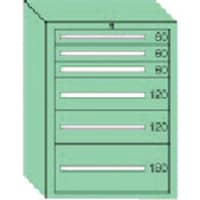 大阪製罐 OS ミゼットキャビネット 間口418×奥行407×高さ663mm(若草色)別組 M10A 1台