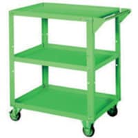 大阪製罐 OS パワフルワゴン グリーン 間口750×奥行550×高さ850mm PFW753 1台