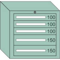 大阪製罐 OS 中量キャビネット(6型) 間口693×奥行557×高さ681mm最大積載量600kg 6606 1台
