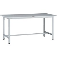 トラスコ中山 TRUSCO 軽荷重作業台(200kg)AO型 1500X750XH740 基本タイプ ホワイト色 AOR1575 1台