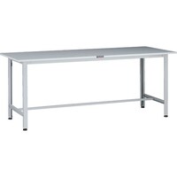 トラスコ中山 TRUSCO 軽荷重作業台(200kg)AO型 1800X750XH740 基本タイプ ホワイト色 AOR1875 1台