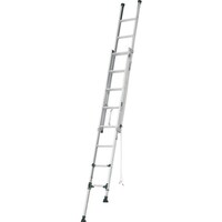 アルインコ住宅機器 アルインコ 脚伸縮式二連はしご 3.4m 最大使用質量 100kg ANE34FX 1台