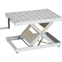 トラスコ中山 TRUSCO ローハイシステム リフター スクリュー式 アルミ 400X550 LH35A 1台