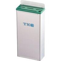 遠藤商事 TKG 188プラ板付カラーナイフラック 小 Bタイプ 緑 AHU664 1個