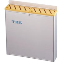 遠藤商事 TKG 188プラ板付カラーナイフラック 大 Aタイプ 黄 AHU693 1個