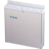 遠藤商事 TKG 188プラ板付カラーナイフラック 大 Bタイプ 白 AHU701 1個