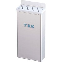 遠藤商事 TKG 188プラ板付カラーナイフラック 小 Aタイプ 白 AHU651 1個