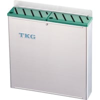 遠藤商事 TKG 188プラ板付カラーナイフラック 大 Aタイプ 緑 AHU694 1個