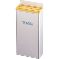 遠藤商事 TKG 188プラ板付カラーナイフラック 小 Bタイプ 黄 AHU663 1個
