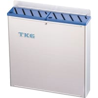 遠藤商事 TKG 188プラ板付カラーナイフラック 大 Aタイプ 青 AHU695 1個