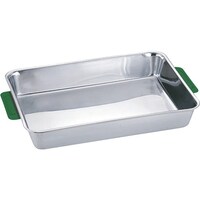 遠藤商事 TKG カラーハンドル角バット 18枚取 グリーン 188ステンレス ABTH224 1個