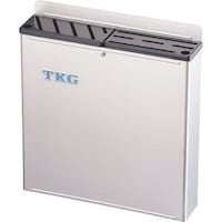 遠藤商事 TKG 188プラ板付カラーナイフラック 大 ABタイプ 黒 AHU676 1個