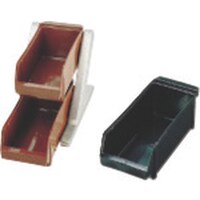 遠藤商事 TKG SA188デラックス オーガナイザー 2段1列(2ヶ入) ブラック EOC012 1個