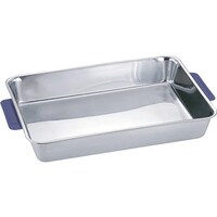 遠藤商事 TKG カラーハンドル角バット 18枚取 ブルー 188ステンレス