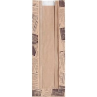 遠藤商事 TKG フランスパン袋 ヨーロピアンフェネット茶 (100枚入)特小 No.58 WPV3906 1個