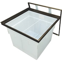 ワイピーシー YPC 点検口 床下収納庫 600深型 ブロンズ色 616×616×高さ463mm 6001BDJ 1台