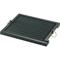 遠藤商事 TKG 鉄鋳物 角グリルパン 小 AGL06003 1個