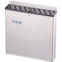 遠藤商事 TKG 188プラ板付カラーナイフラック 大 Aタイプ 黒 AHU696 1個