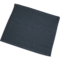 遠藤商事 TKG おしぼりタオル 黒 スレン染め (12枚入)