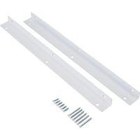 ソールハード NewHikari ライン棚受(アルミ製)ホワイト 380mm