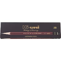 三菱鉛筆 uni ハイユニK紙箱鉛筆2B(12本入)
