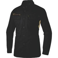 アイトス アイトス 長袖シャツ ブラック L