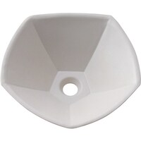 SANEI SANEI 洗面器 信楽焼 白 HW10220W 1個