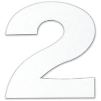 ダイドーハント DAIDOHANT マグネット切り文字 ホワイト 2