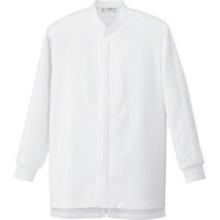 アイトス アイトス 衛生コート(男女兼用) ホワイト 4L HH4900014L 1着