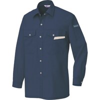 アイトス アイトス 長袖シャツ(薄地)(男女兼用) ネイビー 6L 9650086L 1着