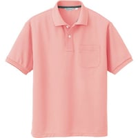 アイトス アイトス メンズ半袖ポロシャツ ピンク L CL1000025L 1着