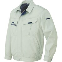 アイトス アイトス 長袖サマーブルゾン(男女兼用) アースグリーン 4L 90310054L 1着