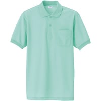アイトス アイトス 半袖ポロシャツ(男女兼用) グリーン 4L 8610074L 1着