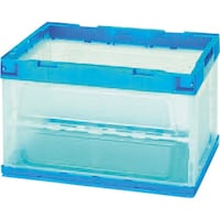 タスコ タスコ 折りたたみコンテナ(透明)