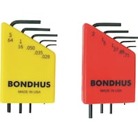 ボンダス BONDHUS 精密六角レンチセット(0.712mm & 0.0285/64インチ)