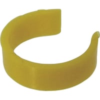 チヨダ チヨダ テラピン表示リング 黄 4mm (100個入) 4CPY100 1袋(100個)