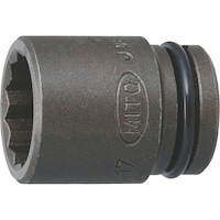 ミトロイ(水戸工機) ミトロイ 3/8 インパクトレンチ用 ソケット(12角) 13mm