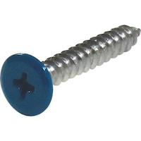 ダイドーハント DAIDOHANT ネジカラー ステンレス低頭タッピング 4x16青(8本) 10179147 1Pk(8本)