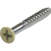 ダイドーハント DAIDOHANT ネジカラー ステンレス 木ねじ 皿頭 3.5x32ライトベージュ(16本)