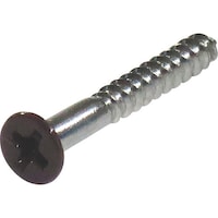 ダイドーハント DAIDOHANT ネジカラー ステンレス 木ねじ 皿頭 2.4x16茶(16本)