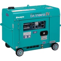 デンヨー Denyo 防音型ディーゼルエンジン発電機 3.1kVA DA3100SSIV 1台