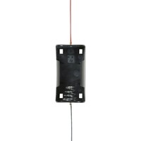 タカチ電機工業 タカチ リード線付電池ホルダー 単1×1
