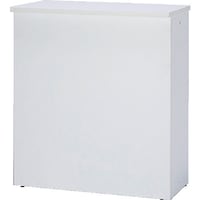 アール・エフ・ヤマカワ アールエフヤマカワ ハイカウンター W900×D450 ホワイト RFHC900W 1台