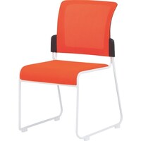 TOKIO スタッキングチェア メッシュ MCR2 オレンジ MCR2OR 1脚