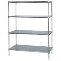 タニコー tanico ソリッドエレファントシェルフ 907×460×H1930 4段 NSTES194691 1台